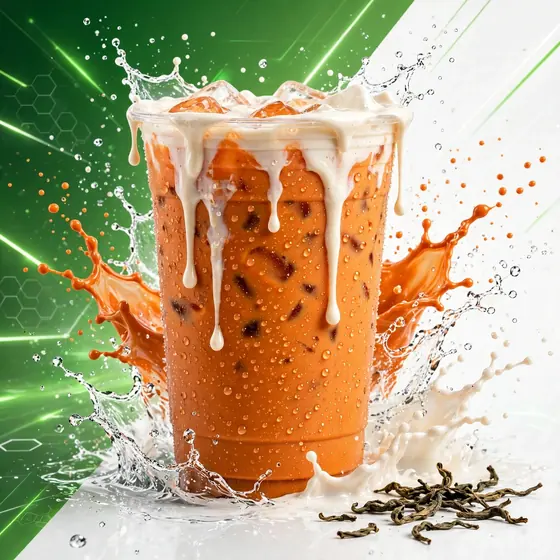 Foto menu asli D'BigTea — Thai Tea
